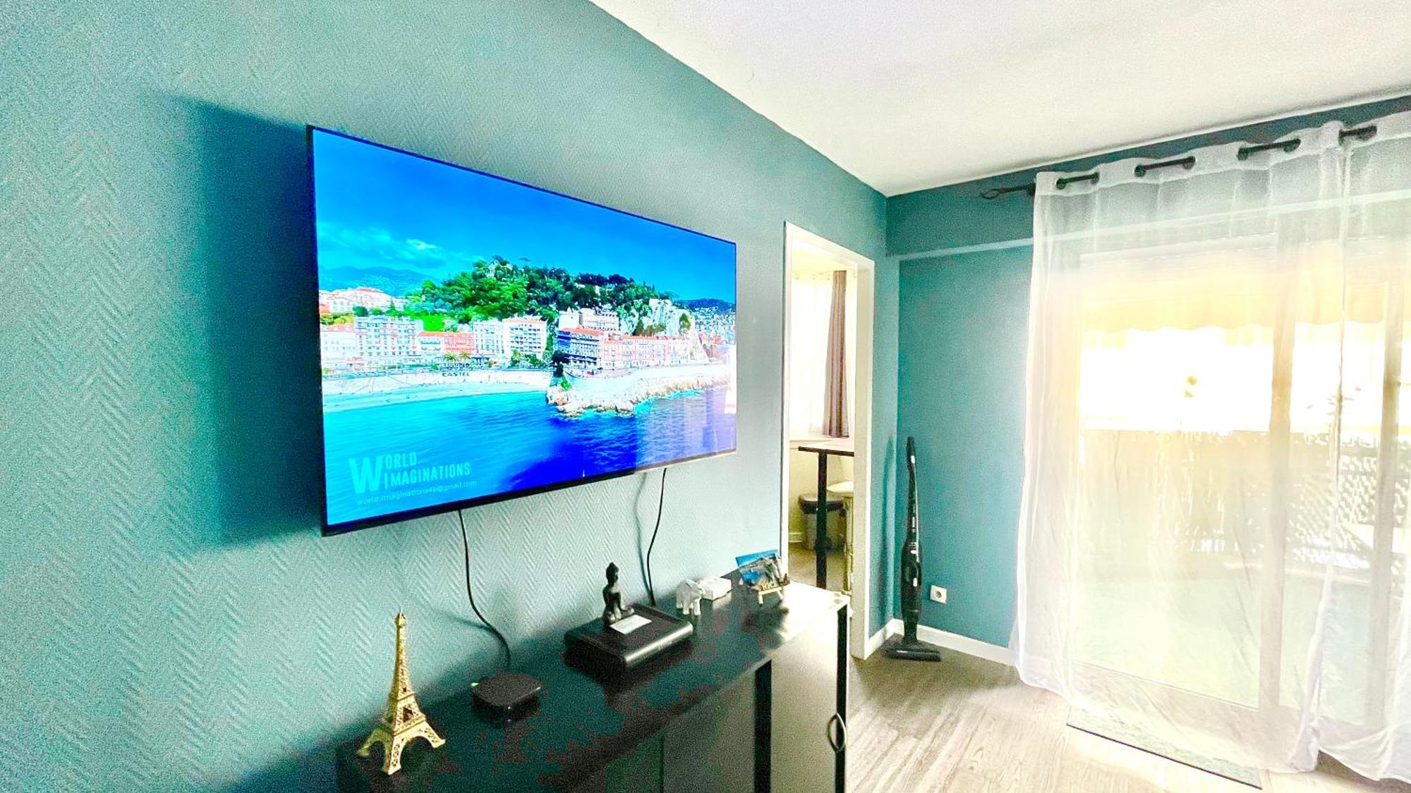 Studio City Center Beach Side Free Paddle Beautiful Terrace Nice Exteriör bild